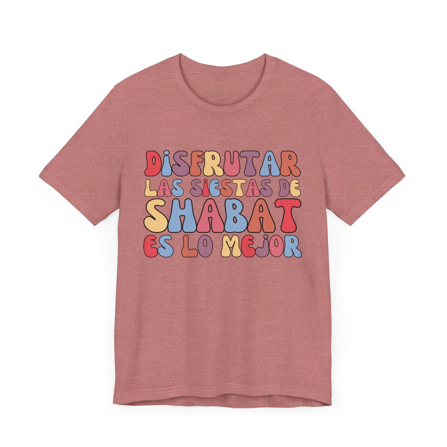 DISFRUTAR SIESTAS DE SHABAT | Faithwear, Unisex Jersey Short Sleeve Tee