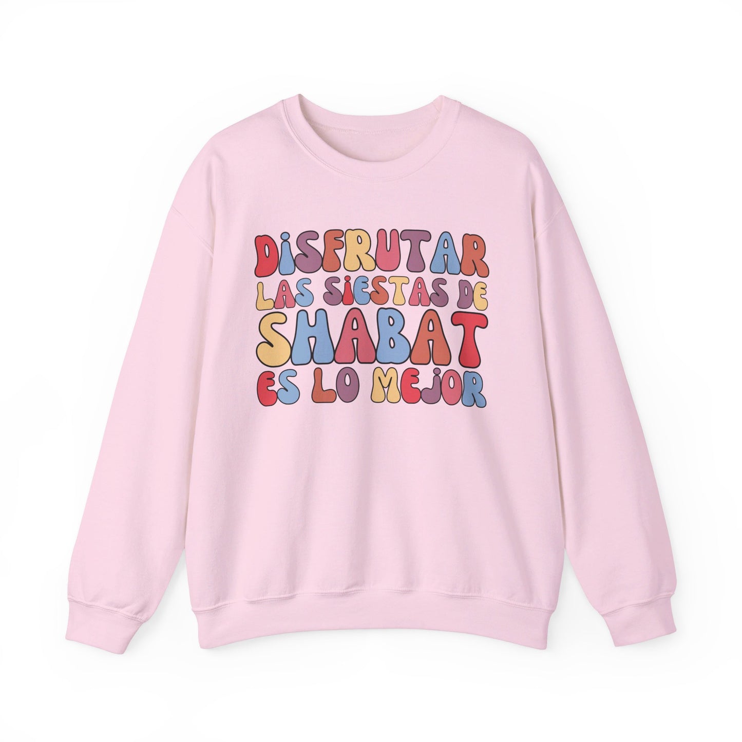 DISFRUTAR LAS SIESTAS DE SHABAT CREWNECK | Unisex Faithwear