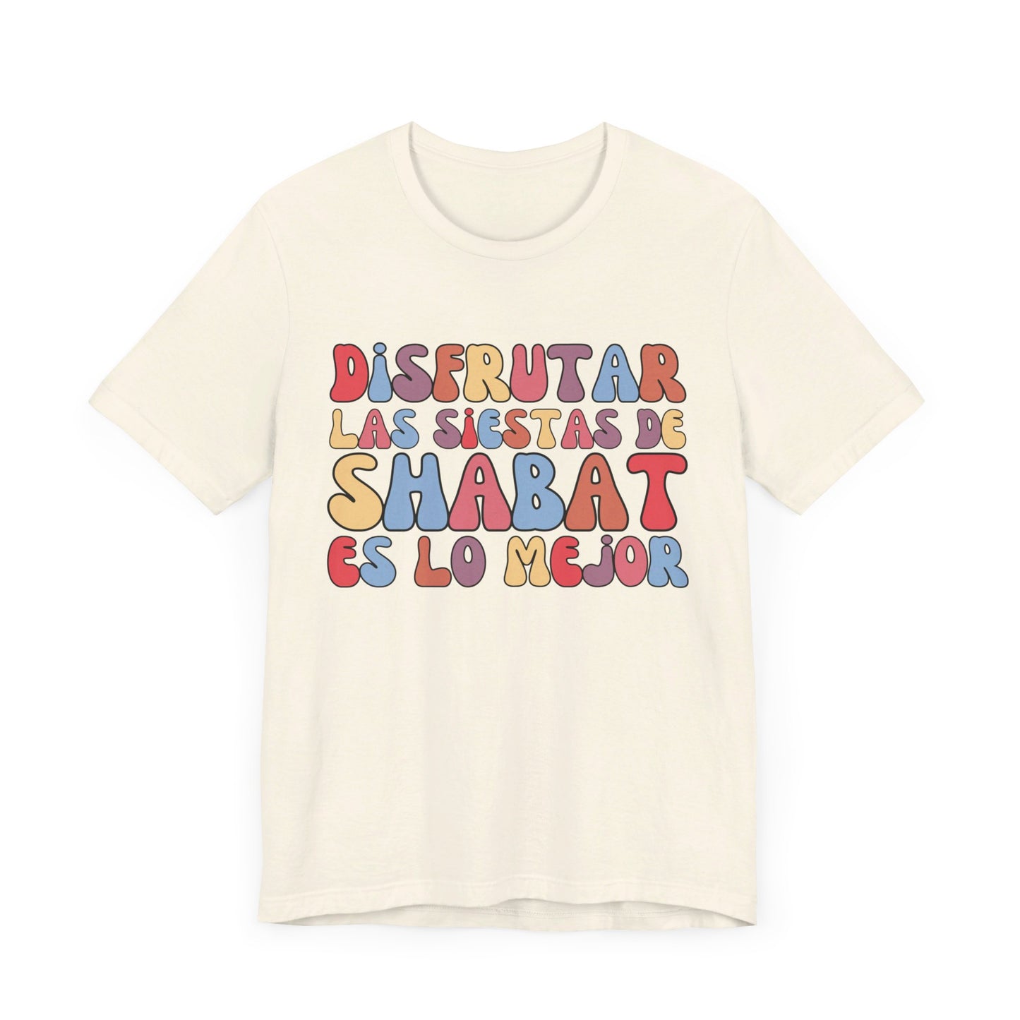 DISFRUTAR SIESTAS DE SHABAT | Faithwear, Unisex Jersey Short Sleeve Tee