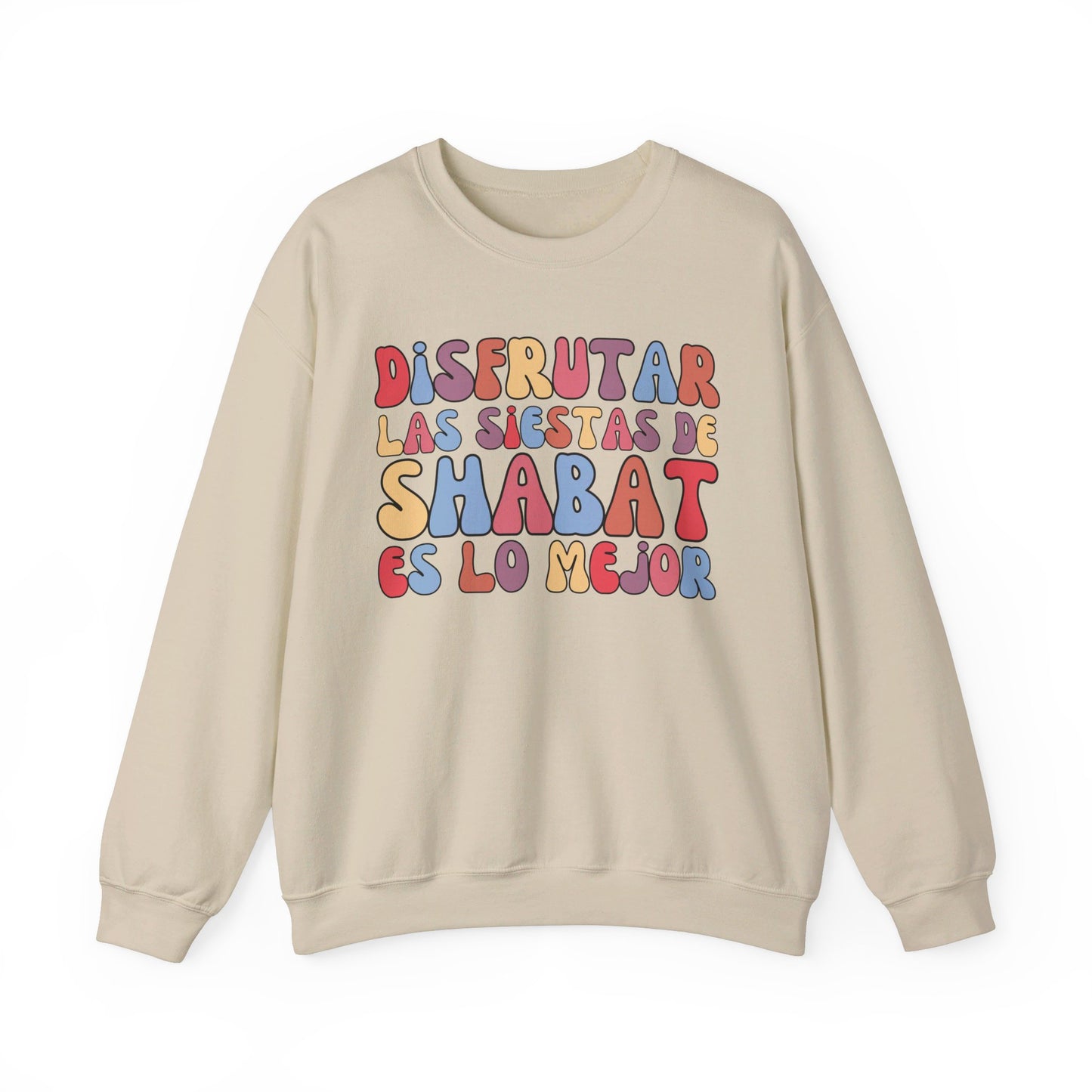 DISFRUTAR LAS SIESTAS DE SHABAT CREWNECK | Unisex Faithwear