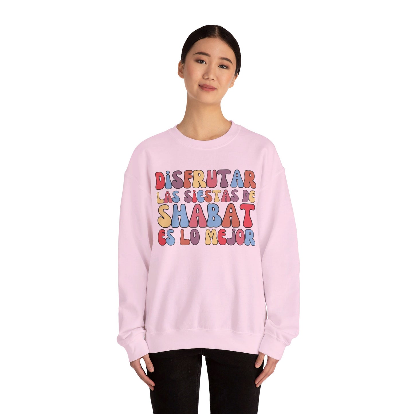 DISFRUTAR LAS SIESTAS DE SHABAT CREWNECK | Unisex Faithwear