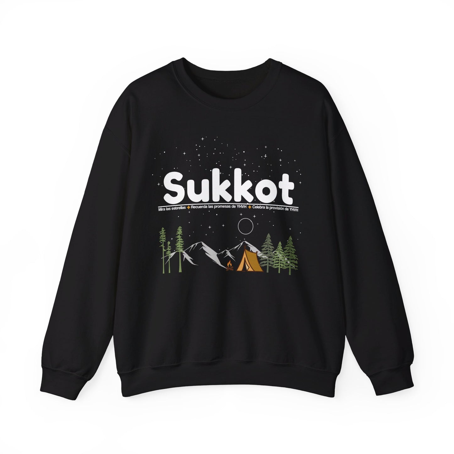 SUKKOT - MIRA LAS ESTRELLAS CREWNECK | Unisex Faithwear