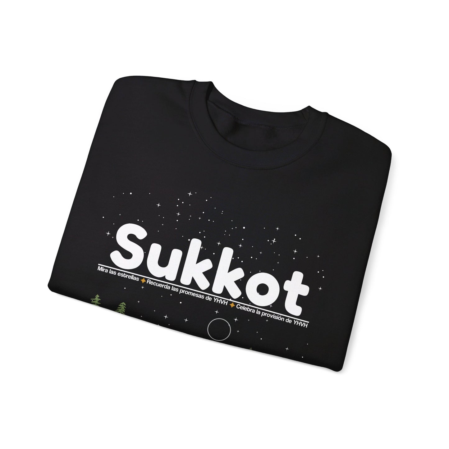 SUKKOT - MIRA LAS ESTRELLAS CREWNECK | Unisex Faithwear