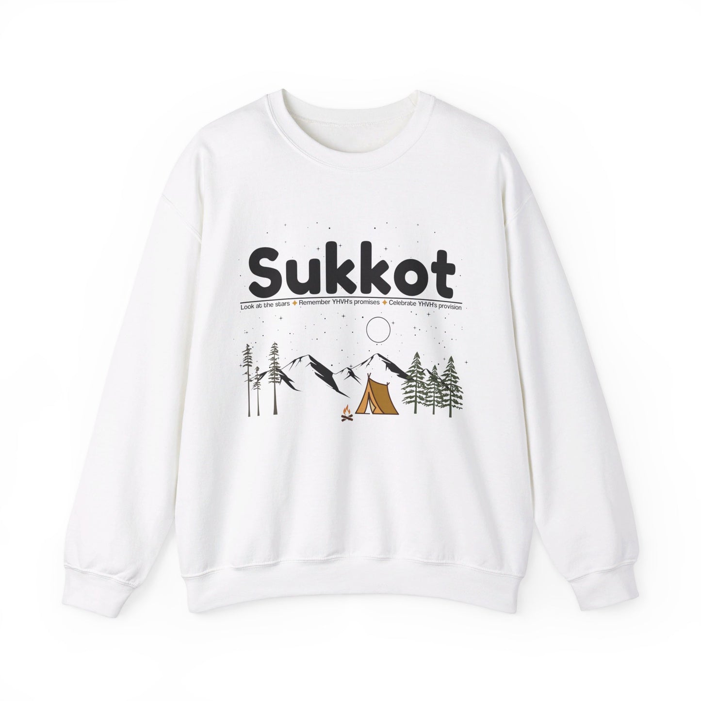 SUKKOT - REMEMBER YHVH'S PROMISES CREWNECK | Unisex Faithwear