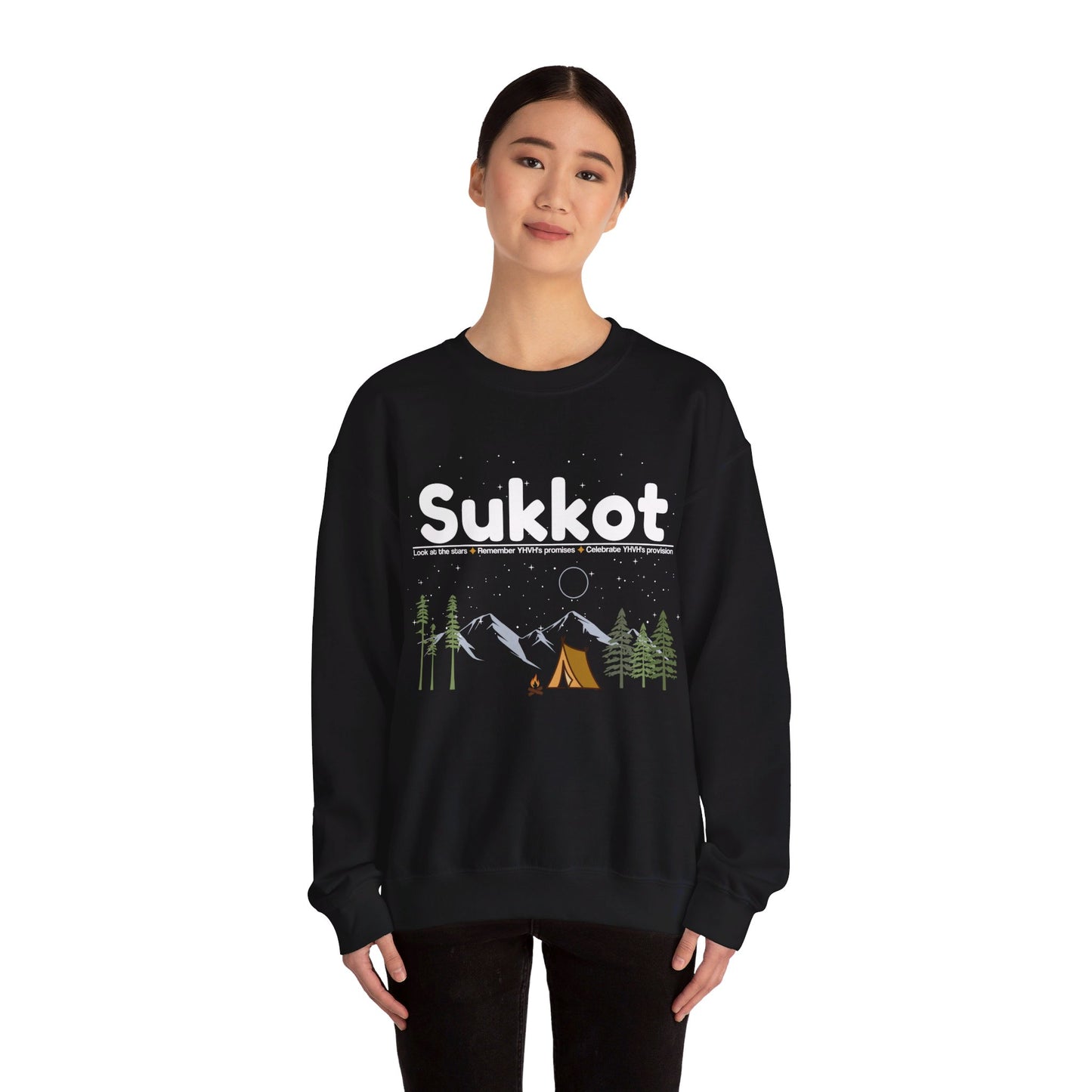 SUKKOT - REMEMBER YHVH'S PROMISES CREWNECK | Unisex Faithwear