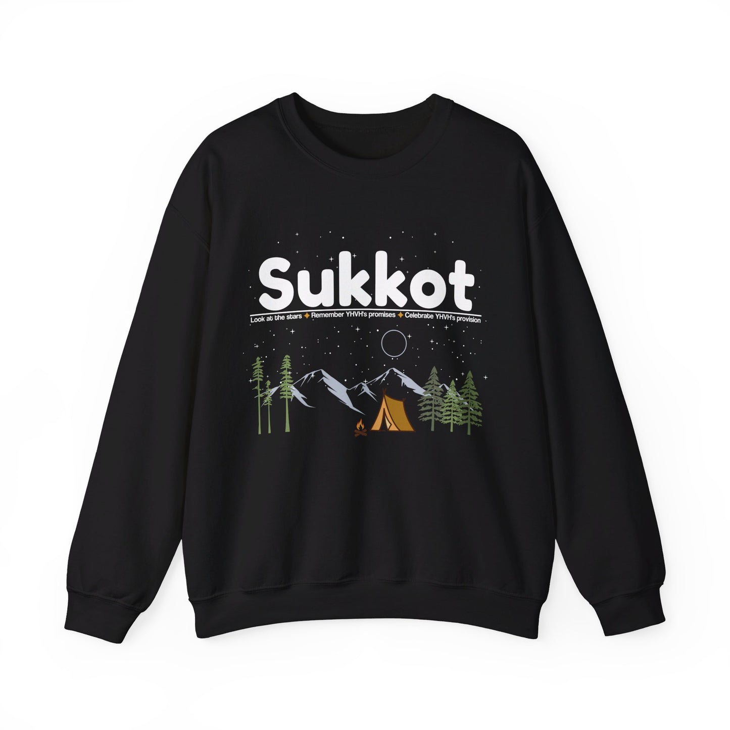 SUKKOT - REMEMBER YHVH'S PROMISES CREWNECK | Unisex Faithwear