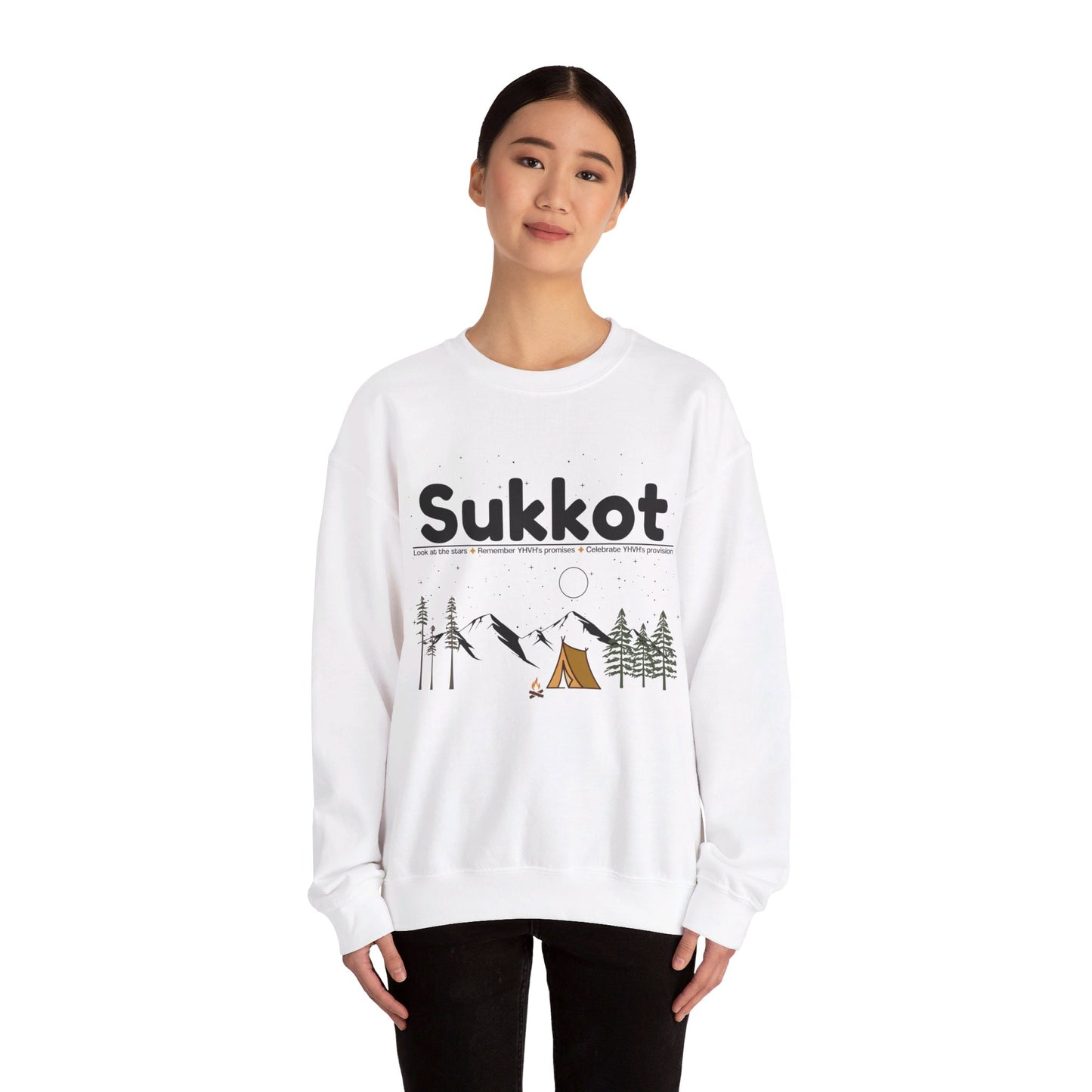 SUKKOT - REMEMBER YHVH'S PROMISES CREWNECK | Unisex Faithwear