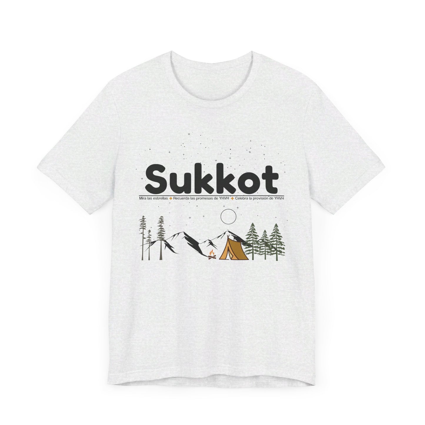 SUKKOT - MIRA LAS ESTRELLAS | Faithwear, Unisex Jersey Short Sleeve Tee