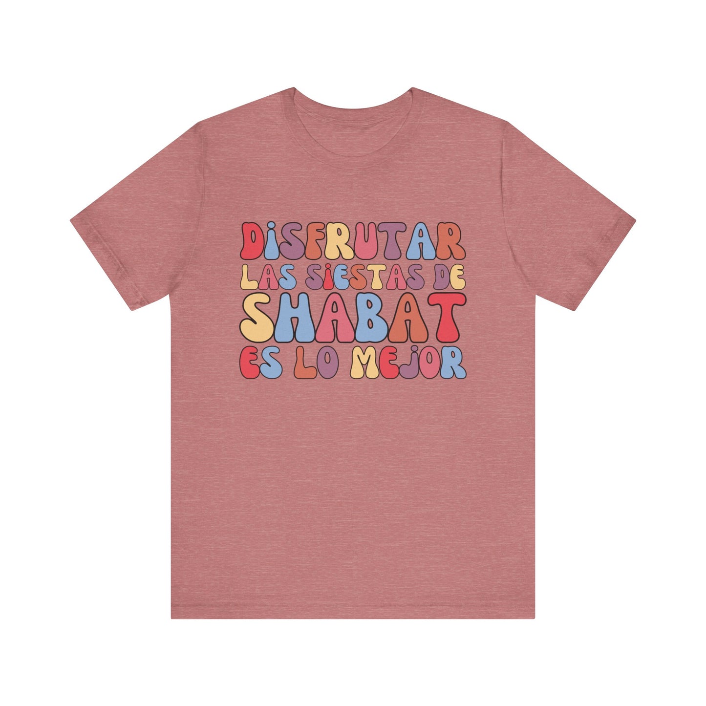 DISFRUTAR SIESTAS DE SHABAT | Faithwear, Unisex Jersey Short Sleeve Tee