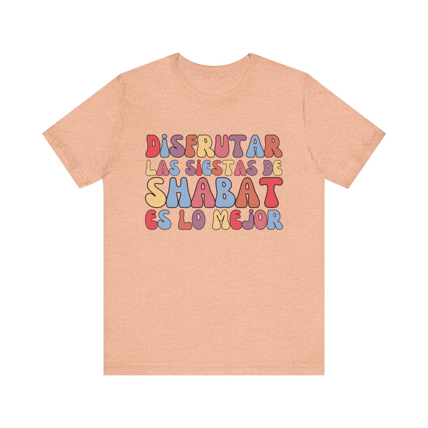 DISFRUTAR SIESTAS DE SHABAT | Faithwear, Unisex Jersey Short Sleeve Tee