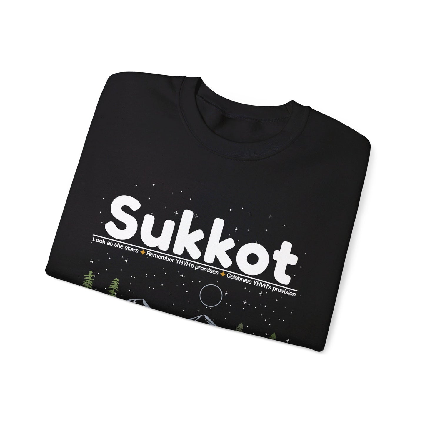 SUKKOT - REMEMBER YHVH'S PROMISES CREWNECK | Unisex Faithwear